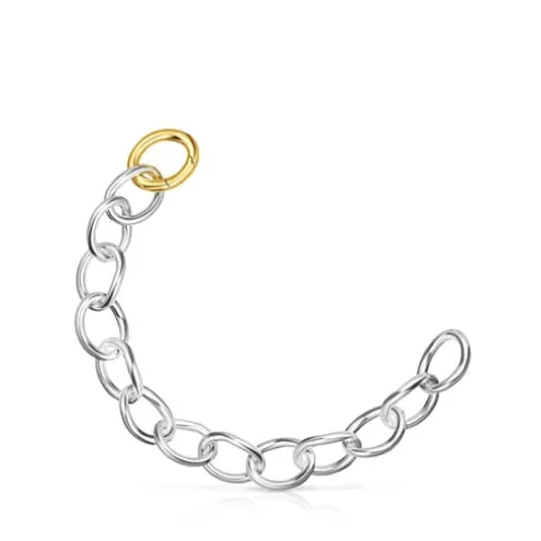 Pulseira de argolas TOUS Hav bicolor