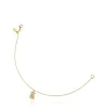 Pulseira de corrente em ouro e diamantes Lligat