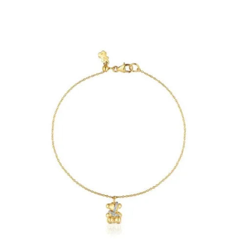 Pulseira de corrente em ouro e diamantes Lligat