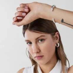 Pulseira Duna Tube em Prata