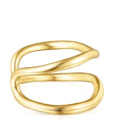 Pulseira dupla Hav em prata vermeil