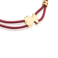Pulseira elástica Sweet Dolls bordeaux