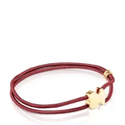 Pulseira elástica Sweet Dolls bordeaux
