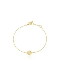 Pulseira em ouro e diamantes Iris Motif