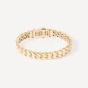 Pulseira em ouro entrançado grande TOUS ATELIER
