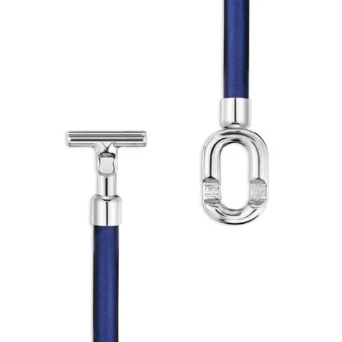 Pulseira em prata e nylon TOUS MANIFESTO