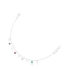 Pulseira em prata e pedras preciosas motivos Bold Motif