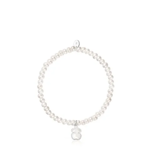 Pulseira em prata e pérolas TOUS Icon Color