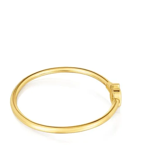 Pulseira escrava banhada a ouro de 18 K sobre prata TOUS MANIFESTO