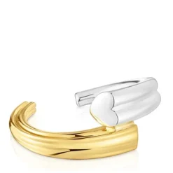 Pulseira escrava bicolor com motivo urso TOUS 1950