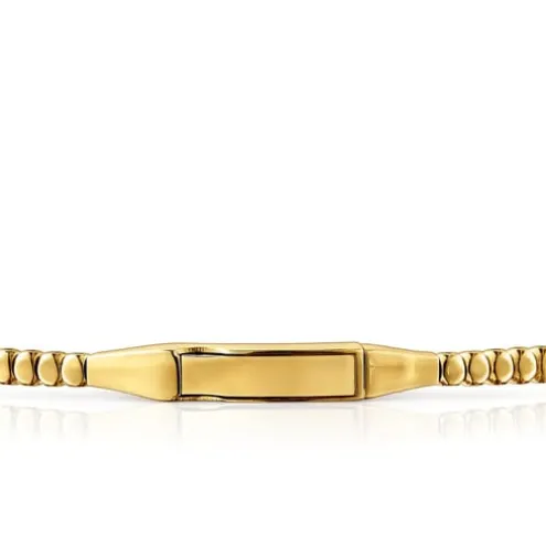 Pulseira escrava de bolas em ouro TOUS Basics