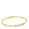 Pulseira escrava em ouro e diamantes TOUS Basics