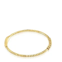 Pulseira escrava em ouro e diamantes TOUS Basics
