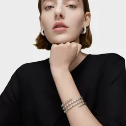 Pulseira escrava espiral em prata TOUS Basics