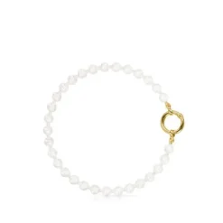 Pulseira Hold em Pérolas e Ouro