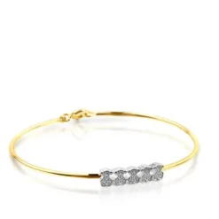 Pulseira Icon Gems em Ouro e Diamantes