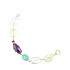 Pulseira Luz em Ouro e Pedras preciosas