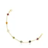Pulseira Magic Nature em prata vermeil e pedras preciosas