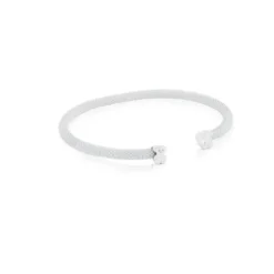 Pulseira Mesh em Prata.