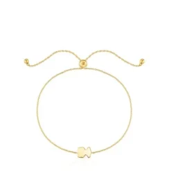 Pulseira motivo de urso em ouro e lápis-lazúli TOUS 1950