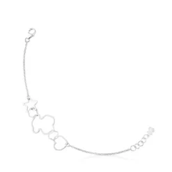 Pulseira New Silueta de Prata