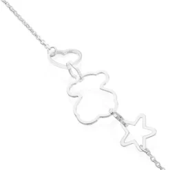 Pulseira New Silueta de Prata