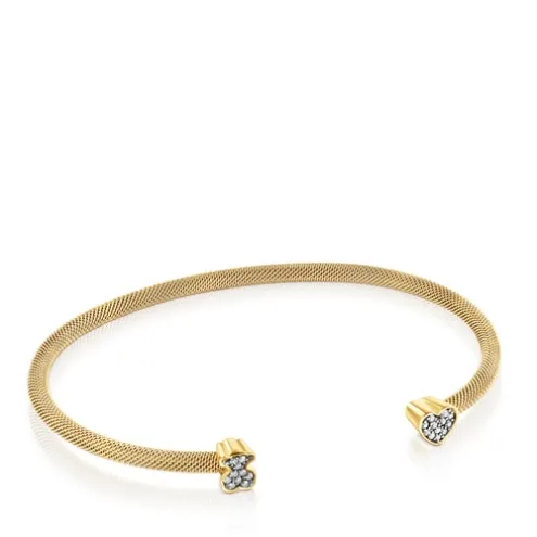 Pulseira Nocturne em Prata Vermeil e Diamantes
