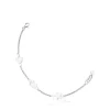 Pulseira Real Sisy em Prata e Pérolas