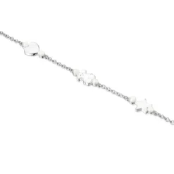 Pulseira Real Sisy em Prata e Pérolas