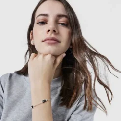 Pulseira Real Sisy em Prata e Pérolas