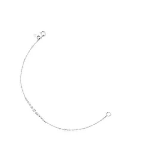 Pulseira Riviere em Ouro branco com Diamantes