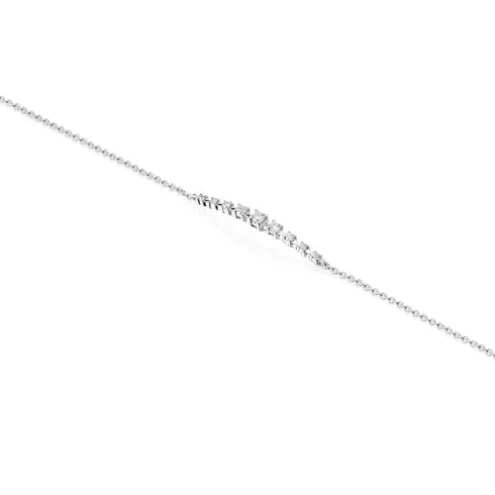 Pulseira Riviere em Ouro branco com Diamantes