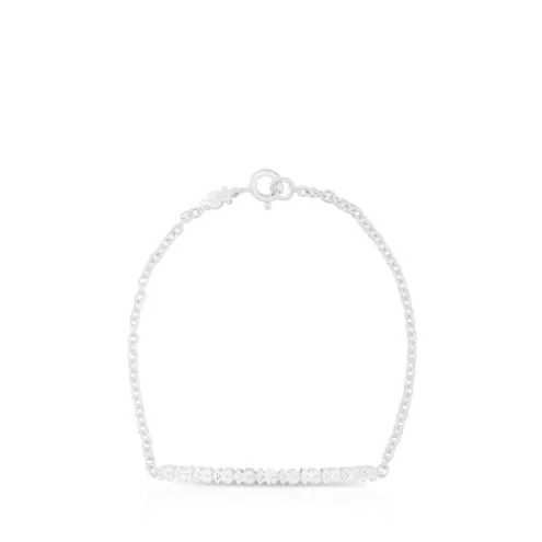 Pulseira Straight de Prata