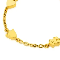 Pulseira Sweet Dolls em Ouro