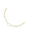 Pulseira urso corrente bicolor New Silueta