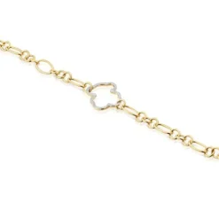 Pulseira urso corrente bicolor New Silueta