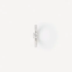 Solitário em ouro branco com diamante TOUS ATELIER