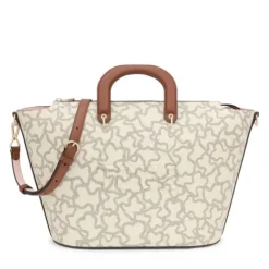 Tote bag grande bege Kaos Icon