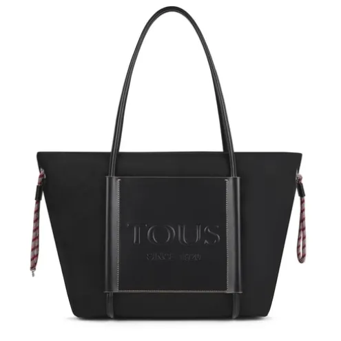 Tote bag grande Empire Soft preta