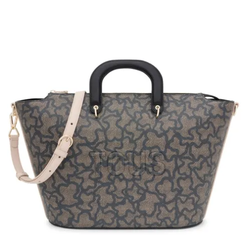 Tote bag grande preto Kaos Icon
