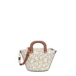 Tote bag pequena bege Kaos Icon