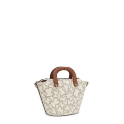 Tote bag pequena bege Kaos Icon