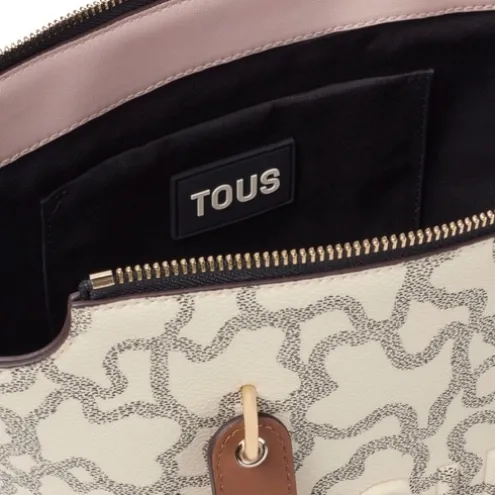 Tote bag pequena bege Kaos Icon