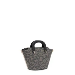 Tote bag pequena preta Kaos Icon