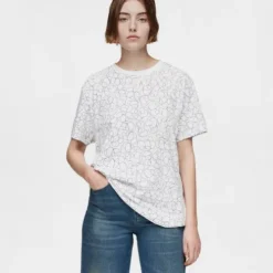 T-shirt de manga curta branca TOUS Bold Bear M