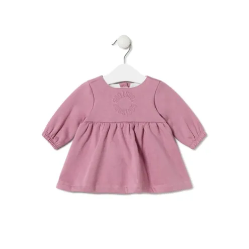 Vestido de bebé para menina Trend cor-de-rosa