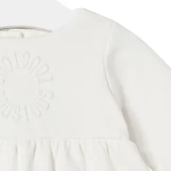 Vestido de bebé para menina Trend cor crua